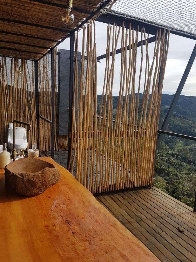 Hotel Glamping La Montaña Sagrada Medellín Exterior foto